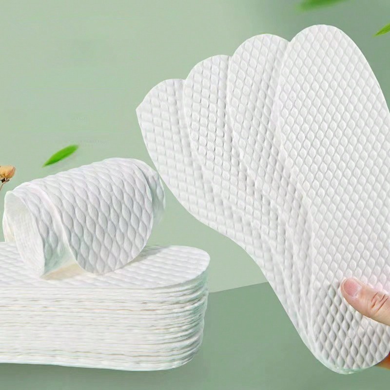 5 Cặp Hút Mồ Hôi Chống Mùi Thoáng Khí Chân Trần Siêu Mỏng Miếng Lót Chân Cho Nam Nữ Mùa Hè Bột Gỗ Đế Cho Giày Cao Gót Giày Và Giày Bốt Phụ Kiện Cắt Tùy Tiện