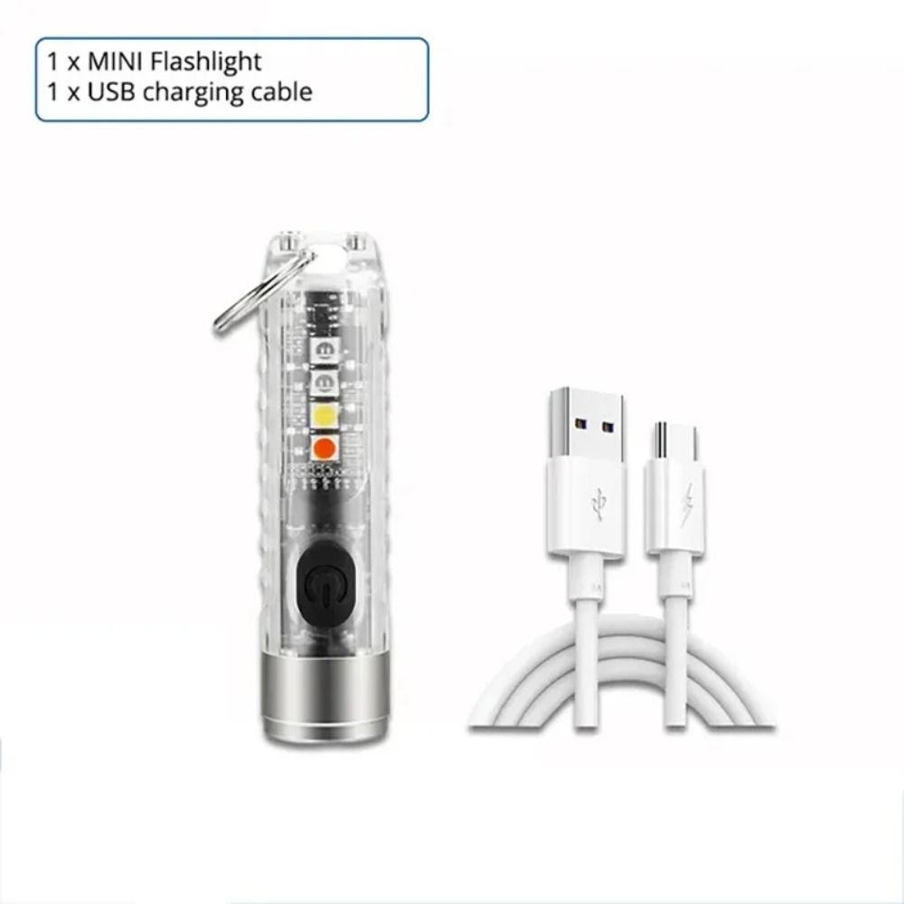 Đèn pin LED từ tính sạc lại được, chống nước - Phù hợp cho cắm trại và chiếu sáng ngoài trời