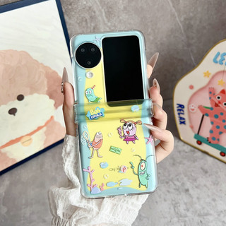 Ốp điện thoại gấp cho Oppo Find N2 N3 Flip Cute Bikini Burger Bracelet Vỏ điện thoại TPU cứng