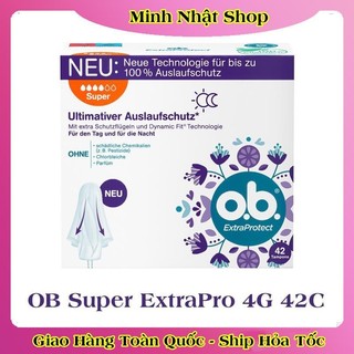 [Có che tên] Băng vệ sinh Tampon Ob Đức - Date mới đủ Bill