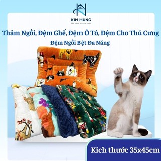 [Giá Xưởng] Đệm ngồi bệt, Thảm ngồi, Đệm ghế, đệm ô tô, đệm nằm cho chó mèo, đa năng tiện dụng