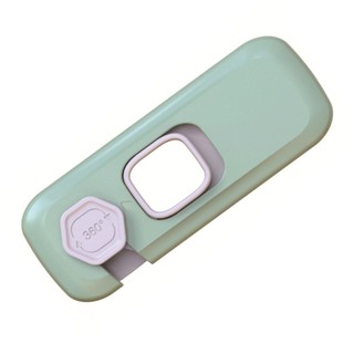 DE Khóa cửa an toàn trẻ em Keo bảo vệ ngón tay Chống ghim Cài đặt dễ dàng