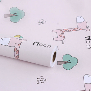 🌟Giấy dán tường tự dính chống nước chống ẩm Giấy dán tường phòng ngủ ấm cúng phòng khách nền DRGI