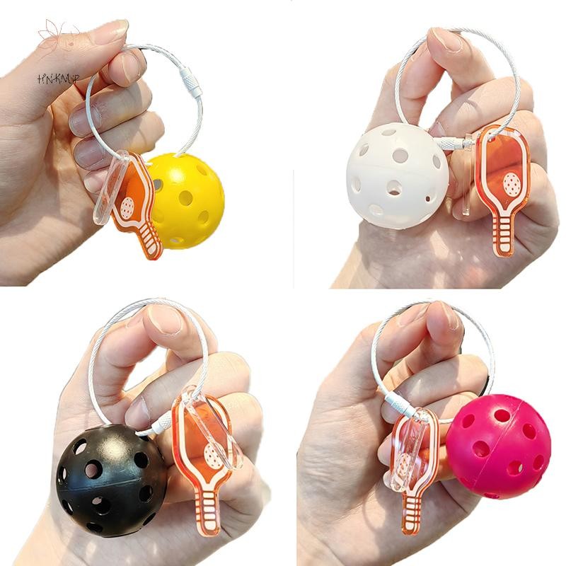 HNKMP Móc khóa bóng Pickle mini trang trí sáng tạo