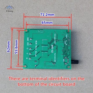 Bảng điều khiển động cơ không chổi than ELBBKG 200W Mô-đun bảo vệ bộ điều khiển động cơ 6-20V cho động cơ ổ cứng mới