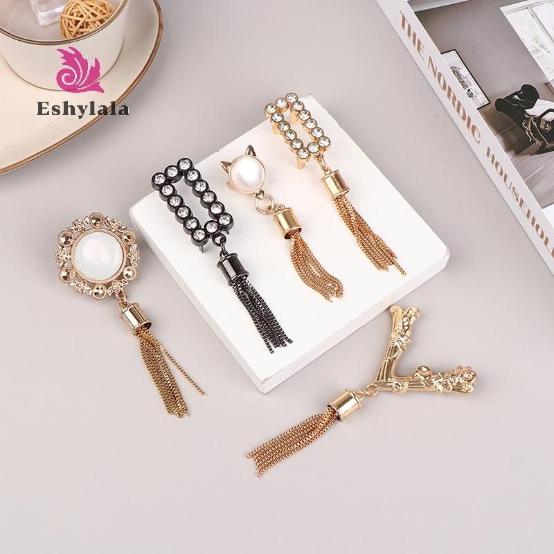 Trang trí túi khóa kim loại thanh lịch với phần cứng tua rua Phụ kiện thủ công bằng da DIY - Mặt dây chuyền túi [MỚI]