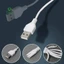 Dây sạc cáp USB Bộ đồ lỗ đồng 5V đèn pin cạo râu dây tóc Lỗ đơn 1.8 [mới]