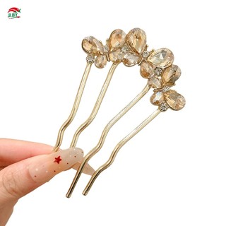Kẹp tóc hình chữ U trang sức tóc đũa ngọc trai đa năng thanh lịch cho nữ tóc dài & dày