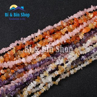 DV3 - Đá Vụn Tự Nhiên Có Lỗ Làm Phụ Kiện Trang Sức Handmade, Cây Bonsai, Cây Tài Lộc hi