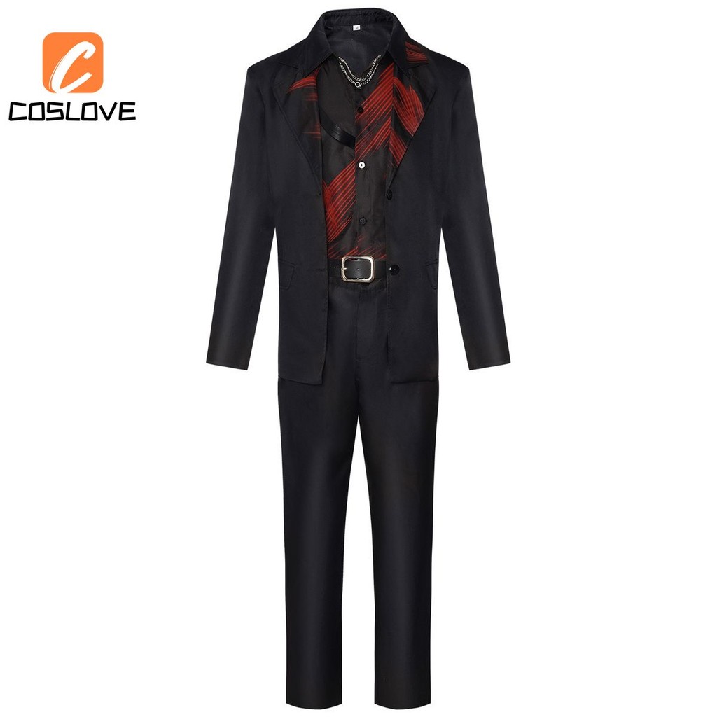 Anime Trò Chơi Tình Yêu Và Deepspace Sylus Crimson Veil Cosplay Quần Áo Trọn Bộ Trang Phục Trang Phục Cho Người Lớn Đen Phù Hợp Với Cosplay Đảng Hiệu Suất
