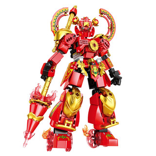Tương thích với Lego Khối lắp ráp Mech Warrior Quân đội Kiến trúc cổ đại DIY Hạt nhỏ Đồ chơi giáo dục trẻ em Quà tặng