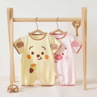YT2 Baby Body Mùa Hè Mỏng Tay Ngắn Quần Áo Hoạt Hình Dễ Thương Buddy Thiết Kế Hoàn Hảo Để Mặc Hàng Ngày TY2