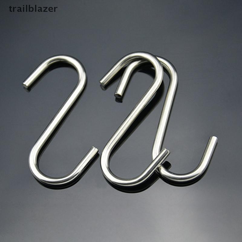 Móc thép không gỉ hình chữ S Trailblazer, móc treo đa chức năng. Mới