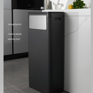 Thùng rác cảm biến thông minh gia đình 30L Dung tích lớn Sử dụng văn phòng Im lặng Tự động Đóng cửa Thiết kế đơn giản hiện đại Nhiều màu Tùy chọn Bảo vệ môi trường Tiết kiệm năng lượng Cao @