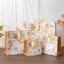 Túi giấy Happy Times trắng cam TU69 đựng quà sinh nhật, sự kiện, đồ lưu niệm cho bạn bè người thân