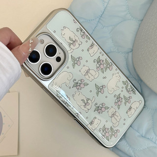[Sheren] Ốp Điện Thoại Strawberry Kitty Thích Hợp Cho i16 15 14 13 12 11 pro max Vỏ Bảo Vệ Chống Sốc