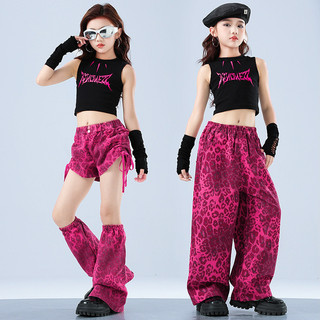 Đồ Nhảy Hiện Đại Hiphop Trẻ Em Set Đồ Dance Jazz Quần Nhảy Crop Top Đồ Nhảy Cho Bé Gái Bộ Tập Nhảy Cho