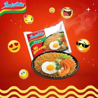 Thùng 40 gói mì xào khô indomie goreng mix theo yêu cầu