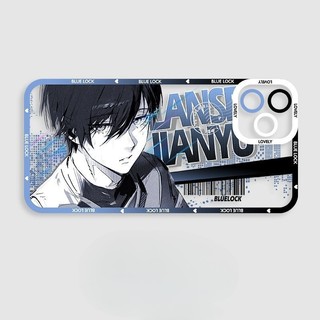 Anime Blue Lock Rin Itoshi Nagi Seishiro Ốp Lưng Cho OPPO A15 A16 A17 A15S A16K A16E A17K A9 A5 2020 A3S A5S A31 F9 F11 Reno 5 6 5G Vỏ Điện Thoại Di Động Silicon Trong Suốt Mềm