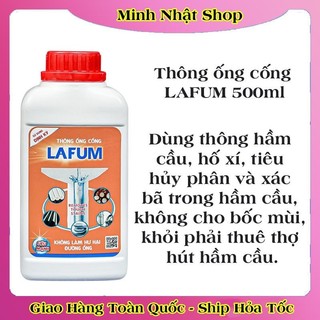 Dung dịch Thông Tắc Cống LAFUM Cực Mạnh Thông Tắc Cống, Đường Ống, Bồn Cầu, Bồn Rửa Mặt