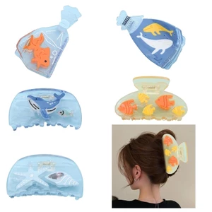 Treeling Thời Trang Rộng Tóc Kẹp Móng Vuốt Kẹp Tóc Barrettes Tinh Tế Mũ Đội Đầu Lớn Dụng Cụ Tạo Kiểu Tóc Mặc Thường Ngày