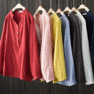 Áo sơ mi tay ngắn nữ chất lượng cao, hai lớp sợi cotton 100%, thiết kế cổ V nửa theo xu hướng Hàn Quốc mới nhất cho mùa hè.
