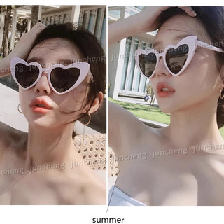 Kính Mát Trái Tim Khung Tình Yêu Kính Mắt Hàn Quốc Ins Tiệc Cưới Mùa Hè Chống Bức Xạ Sắc Thái Dành Cho Nữ Nam