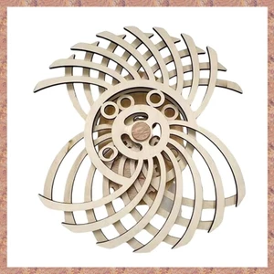 Handmade Retro Năng Động Điêu Khắc Nghệ Thuật Treo Tường Năng Động Cối Xay Gió Gỗ Trang Trí Nhà Thủ Công B (R F C V)