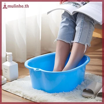 MULINHE Bồn Tắm Chân Lớn Dày Nhựa Chắc Chắn Tắm Chân Lớn Bồn Tắm Spa Chậu Xô Ngâm Chân Detox Làm Móng Chân Massage TH