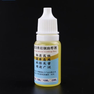 Aluminum Soldering Flux Liquid 0.33oz Metal Liquid Solder Flux For Aluminum And Electronics Multifunctional No antirtvn