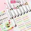 Bút Màu Acrylic Marker Lăn 2 Đầu Deli - Bút Sơn Acrylic Có Họa Tiết Cute - Tô Trên Mọi Bề Mặt Chất Liệu