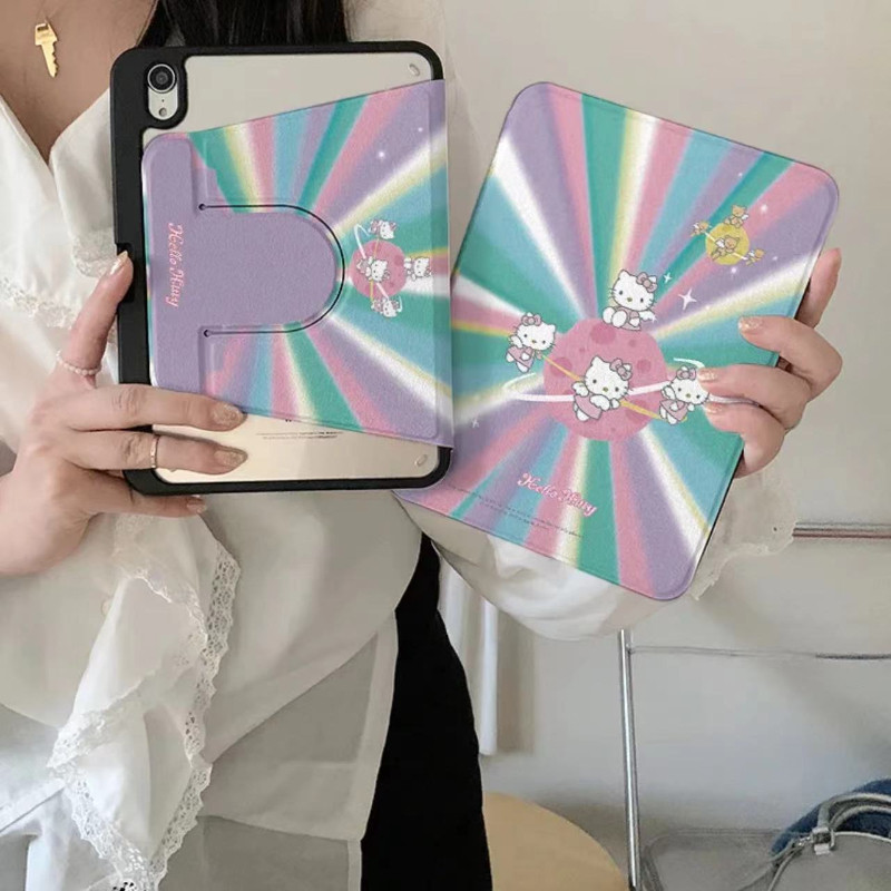 Ốp Lưng Máy Tính Bảng Cho Samsung Galaxy Tab A9 Plus S9 FE + Tab S6 lite 10.4inch S10ULTRA Tab A7 lite S7plus / S8plus S9plus / s10plus Vỏ Máy Tính Bảng Xoay 12.4 Inch Có Khe Cắm Bút