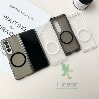 Ốp điện thoại từ tính mờ sương Ice Mist cho Samsung Galaxy Z Flip 7 Flip 6 5 4 3 Z Fold 7 Z Fold 6 5 4 3 Ốp cứng siêu mỏng