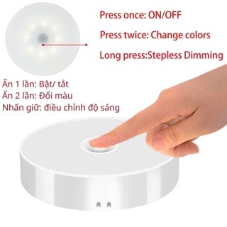 Đèn Led Cảm Biến Chuyển Động MAISON, Đèn Cảm Ứng Gắn Tường Cầu Thang Tủ Quần Áo Thông Minh Không Dây