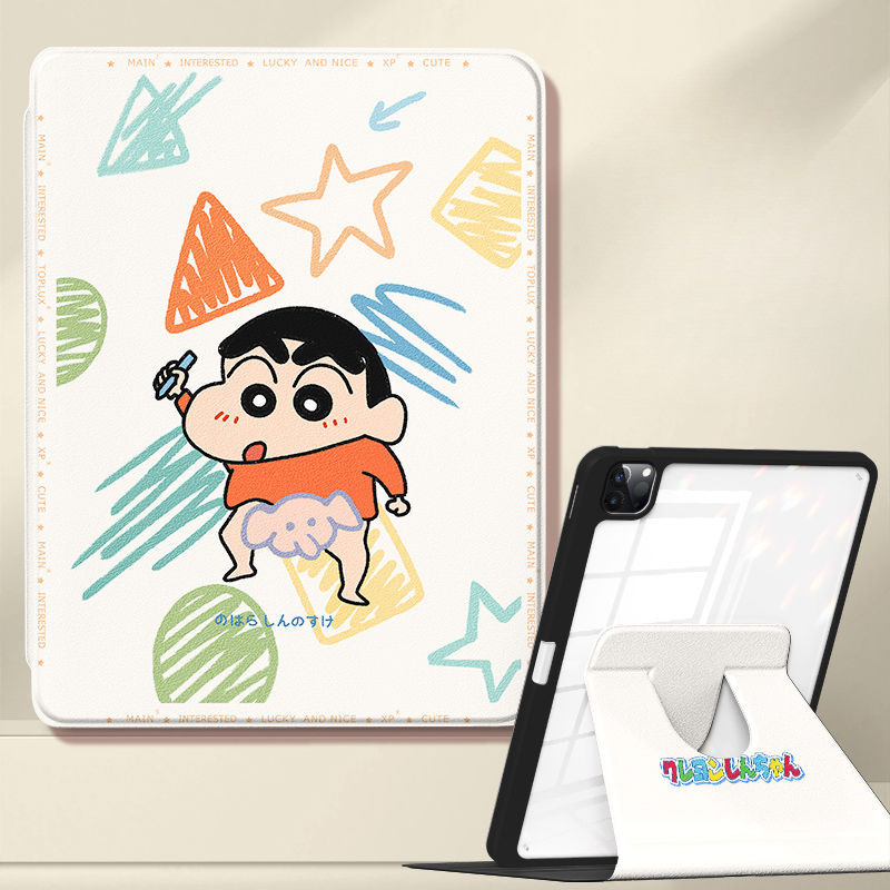 Ốp lưng máy tính bảng cho Samsung Galaxy S9 FE + Tab S6 lite 10.4 inch S10ULTRA S7plus / S8plus Tab A9 Plus Tab A7 lite S9plus / s10plus 12.4 inch Kiểu sách xoay có giá đỡ bút chì