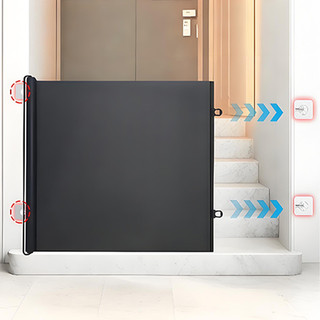 Rào Chắn Thú Cưng-hàng Rào Cho Chó Rào Cửa Cho Chó Mèo Chặn Vách Ngăn Tự Động Có Thể Thu Vào Cổng Chó Hàng Rào Chó Trong Nhà Cho Hành Lang Cầu Thang Lối Vào