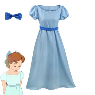 Đồ cosplay Peter Pan dành cho Wendy - Đầm dài công chúa chất lượng cao
