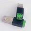 OXXGGKAO 4 Cái Rj45 Nam Sang 485 2Pin Thiết Bị Đầu Cuối Xanh Bộ Chuyển Đổi Mạng Kết Nối