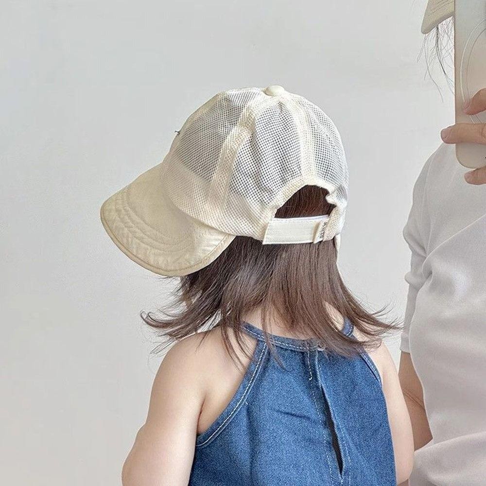 Mũ lưỡi vịt HOBBYIN, Mũ bóng chày lưới chống nắng cho bé, Mũ chống nắng thoáng khí có thể điều chỉnh Bé trai Bé gái