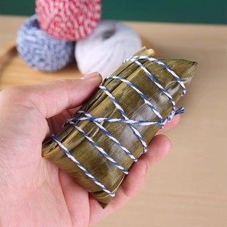 60m / cuộn Zongzi Chủ Đề Dây Cotton Thẻ Treo Dây Trang Trí Bao Bì Hộp Quà Tặng Dây Màu Retro DIY