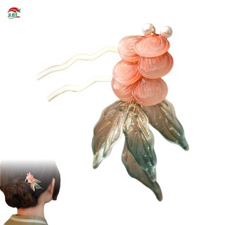 Hình Chữ U Phong Cách Cổ Đại Hoa Tóc Dính Tòn Tua Rua Mặt Dây Chuyền Phụ Kiện Tóc Cho Dày Tạo Kiểu Tóc Trang Trí