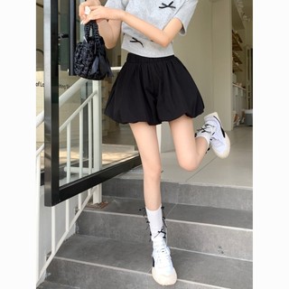 Quần Short Size Lớn Nữ Cực Lớn Hoa Bud Culottes Giảm Tuổi Phù Hợp Với Hoa Bud Quần Short Nữ Mùa Hè Béo mm100kg Quần Short Eo Cao Ôm Hơn Nhìn Pettiskirt Bloomers Quần Áo Nữ Size Lớn