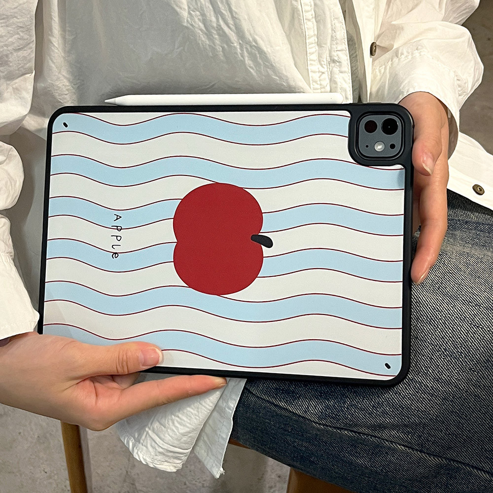 Vỏ cứng Acrylic One Apple Cover cho Mini6 Mini7 A17Pro IPad 5 6 7 8 9 10 11 A16 Air 2 3 4 5 6 Air 11 M2 Pro10.5 10.2 "Pro11 2018 2020 2021 2022 M4 Pro13 2024 2025