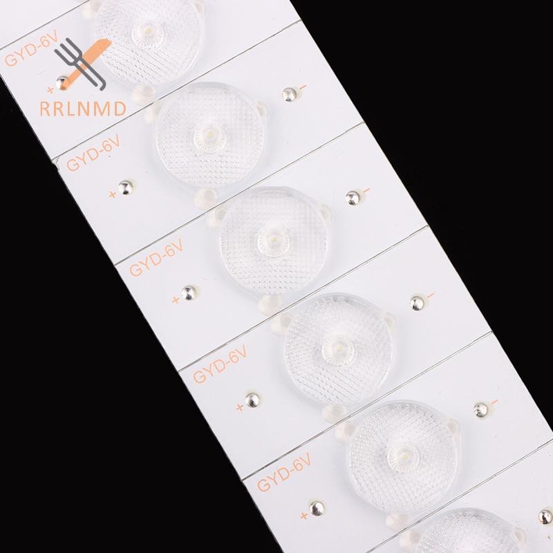 RRLNMD 10 Chiếc Hạt LED 3V 6V LCD TV LED Hạt Ánh Sáng SMD Hạt Đa Năng Cắt Nhôm Tivi Đèn Nền Dải Cho 32-65 Inch LED TV Sửa Chữa MỚI