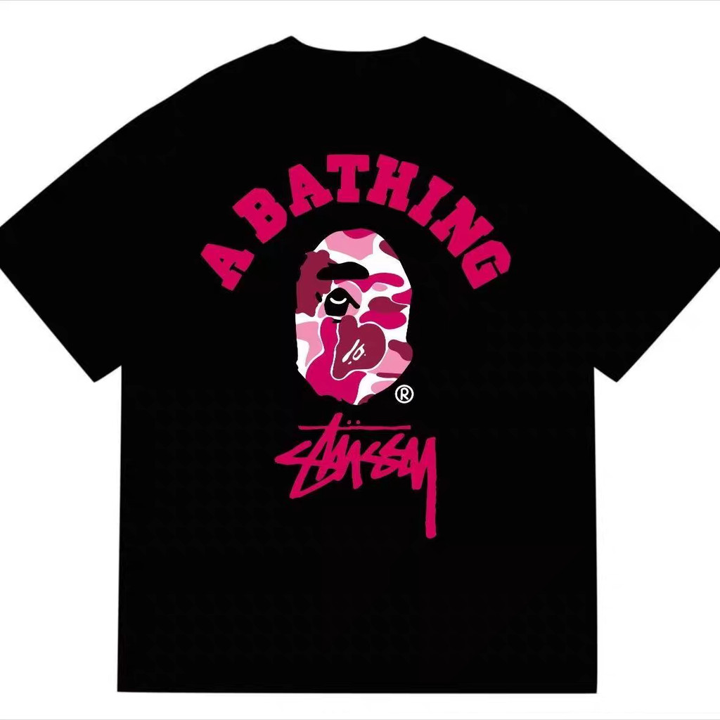 Áo thun ngắn tay unisex in hình BapeStyle - Thiết kế mới, chất liệu cao cấp
