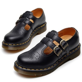 Giày Martin Mary Jane da cổ thấp, size lớn, sẵn hàng