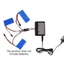MOON 3S 3Pin XH Nam Sang Nữ Cân Bằng Cáp Sạc 13 50cm 24AWG Đĩa Vàng Cắm Cho Từ Xa 18650 Làm Mô Hình