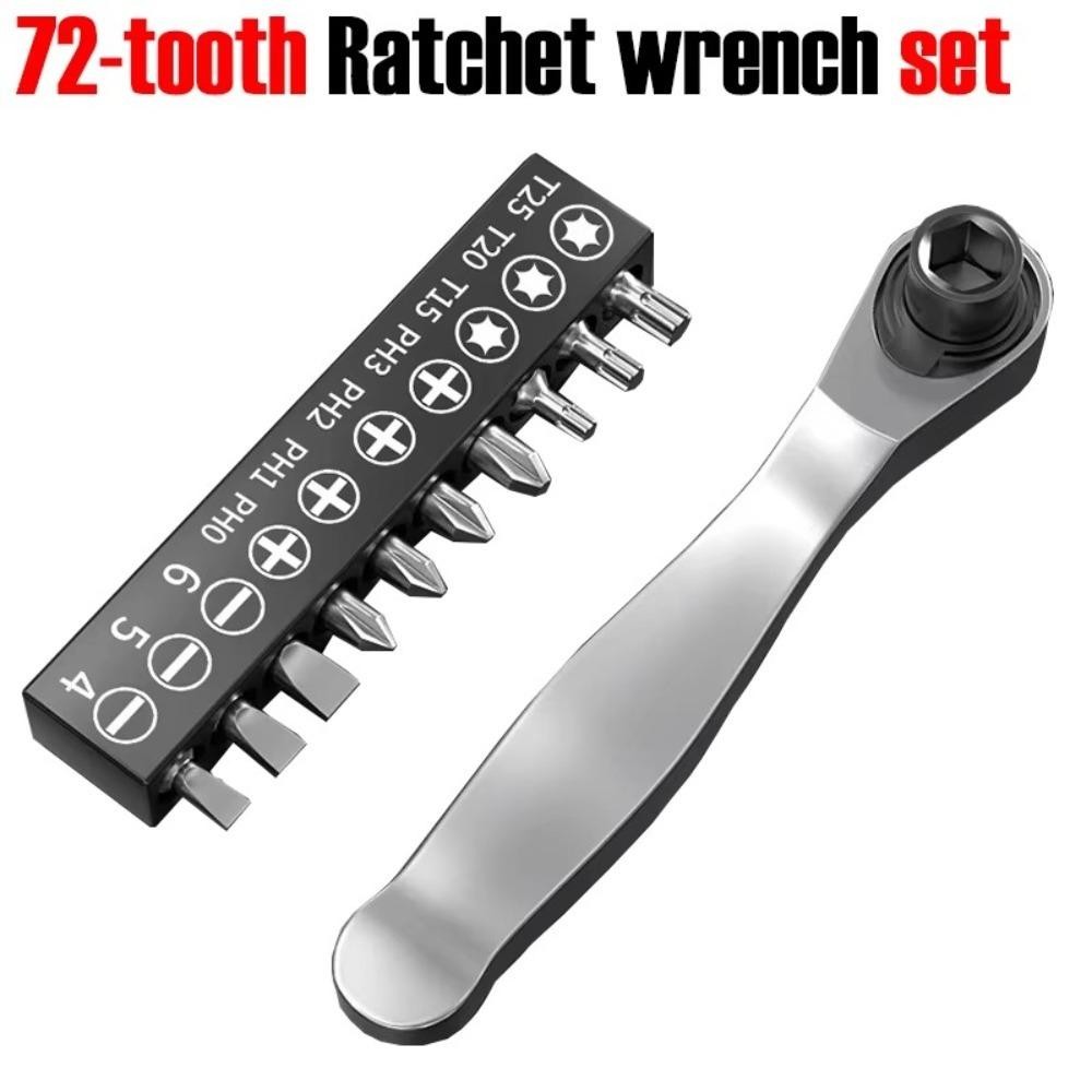 Bộ tuốc nơ vít YOFFOR, Bộ cờ lê Ratchet 72 răng
