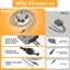 Cáp nguồn tăng tốc FANIELLAPOWELL, Bộ chuyển đổi dây nguồn DC 30V 3.5A 12 đến 30V, Bộ chuyển đổi chống nước IP68 di động Bộ chuyển đổi DC cho Starlink Mini Outdoor