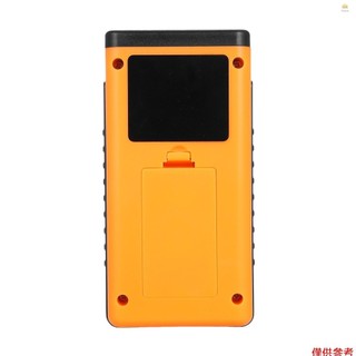 Máy đo độ ẩm bằng gỗ kỹ thuật số GM630 Máy đo độ ẩm bằng gỗ cầm tay có đèn nền LCD 8 bánh răng có thể chuyển đổi với pin 9V 6F22 cho hầu hết các loại vật liệu gỗ